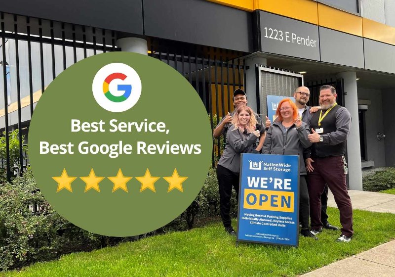 Storage Units at NationWide Self Storage - Downtown Vancouver - 1223 East Pender Street, Vancouver, BC