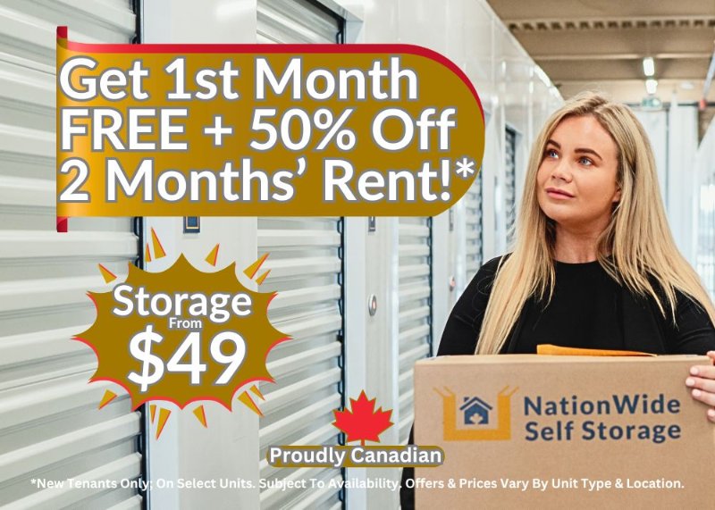 Storage Units at NationWide Self Storage - Downtown Vancouver - 1223 East Pender Street, Vancouver, BC