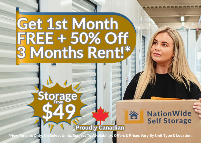 Storage Units at NationWide Self Storage - Downtown Vancouver - 1223 East Pender Street, Vancouver, BC