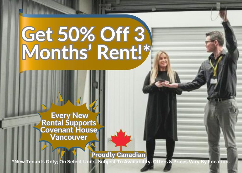 Storage Units at NationWide Self Storage - Vancouver/Burnaby - 3680 East 4th Ave, Vancouver, BC